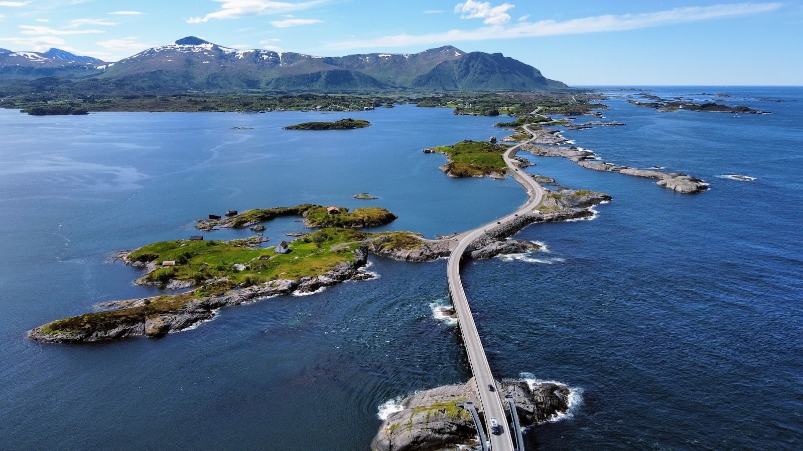 Atlantic Ocean Road, a closer look