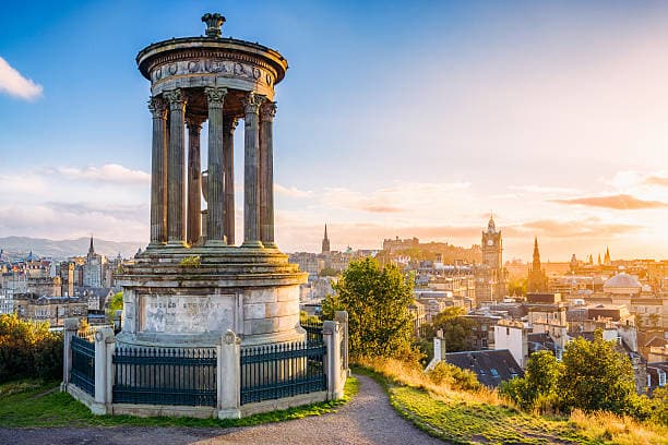 Calton Hill, aus der Nähe