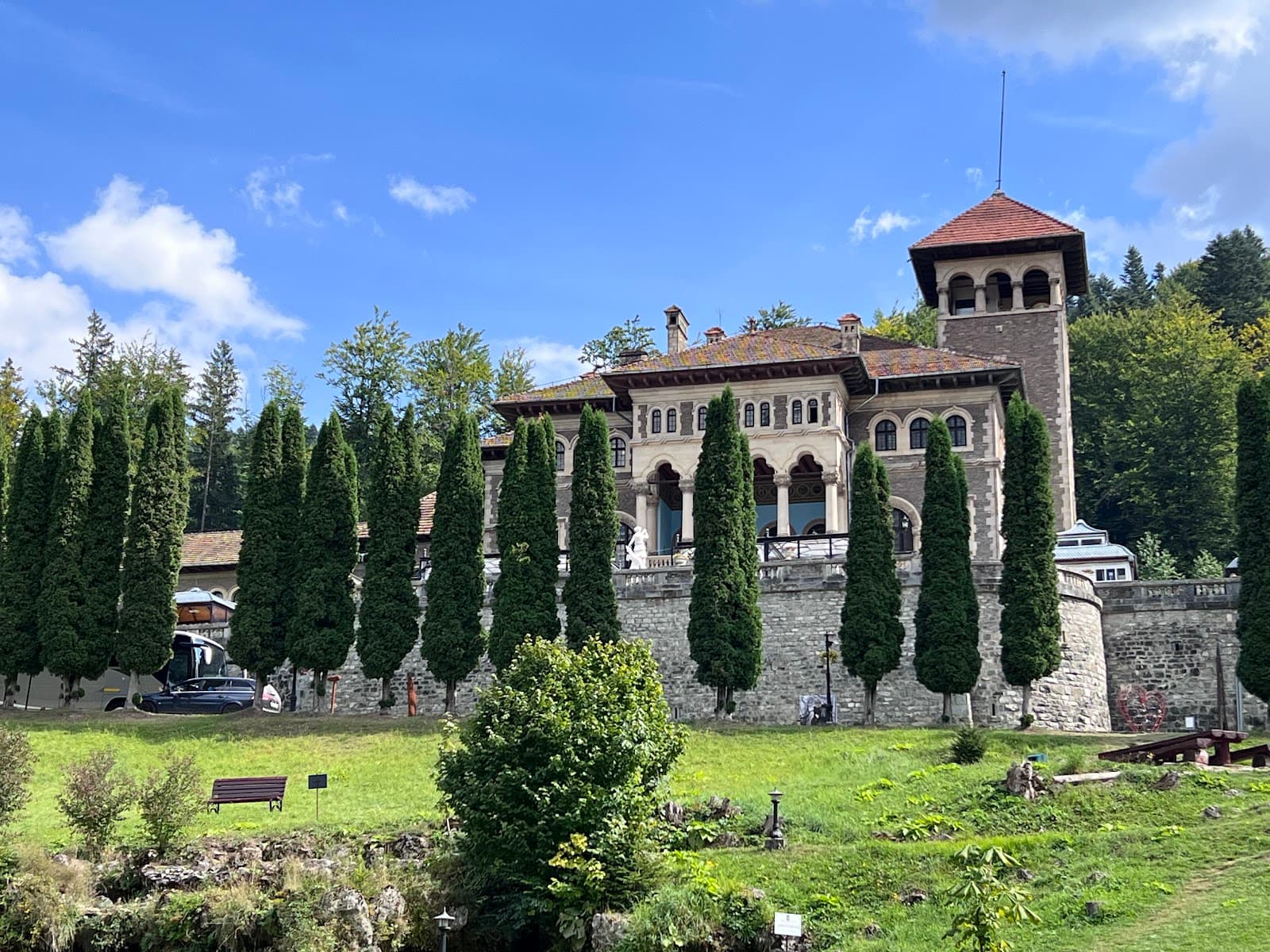 Cantacuzino Castle, de plus près