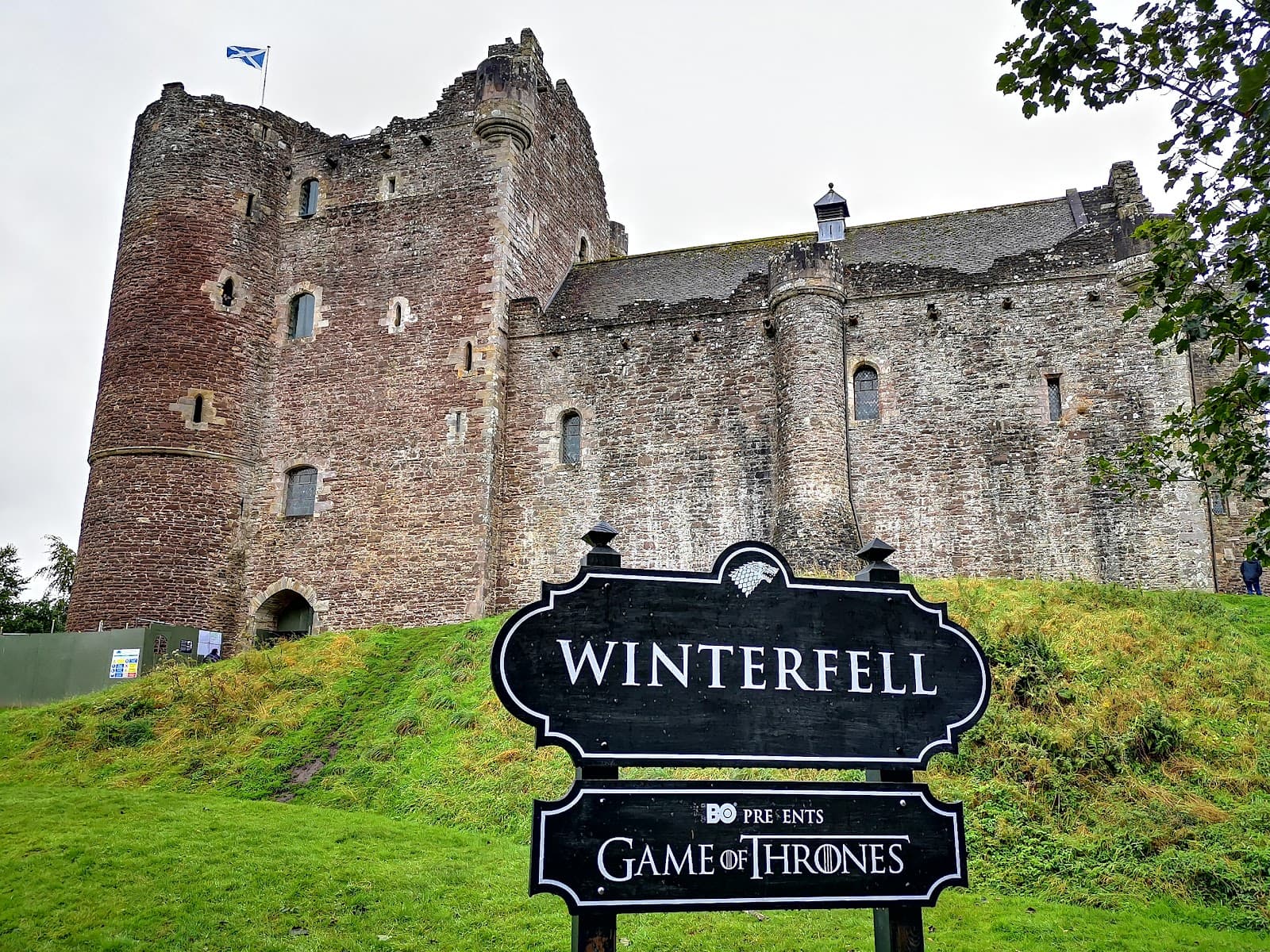 Doune Castle, de cerca