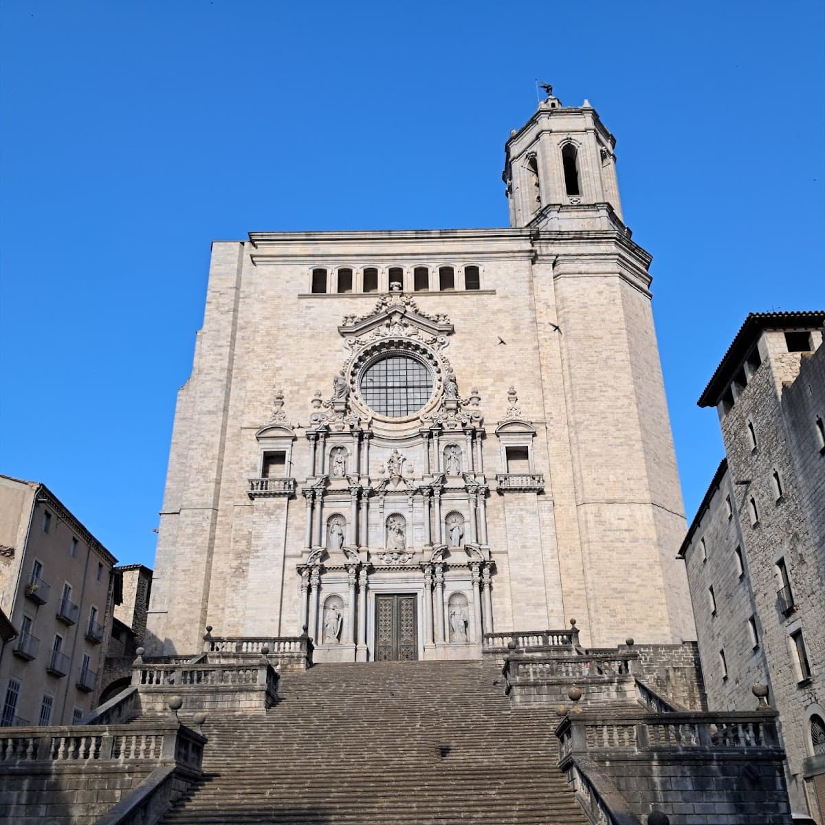 Girona Cathedral steps
