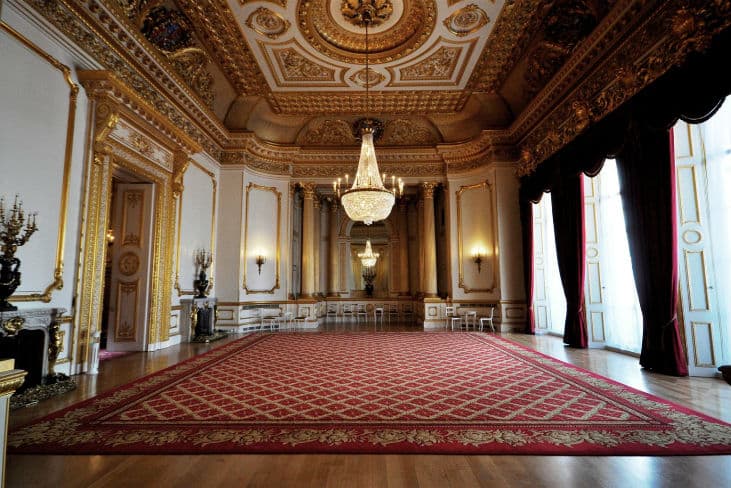 Lancaster House, aus der Nähe