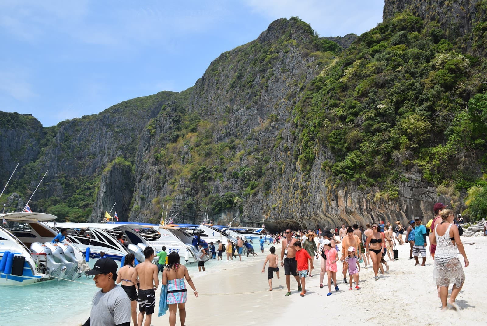Maya Bay, a closer look