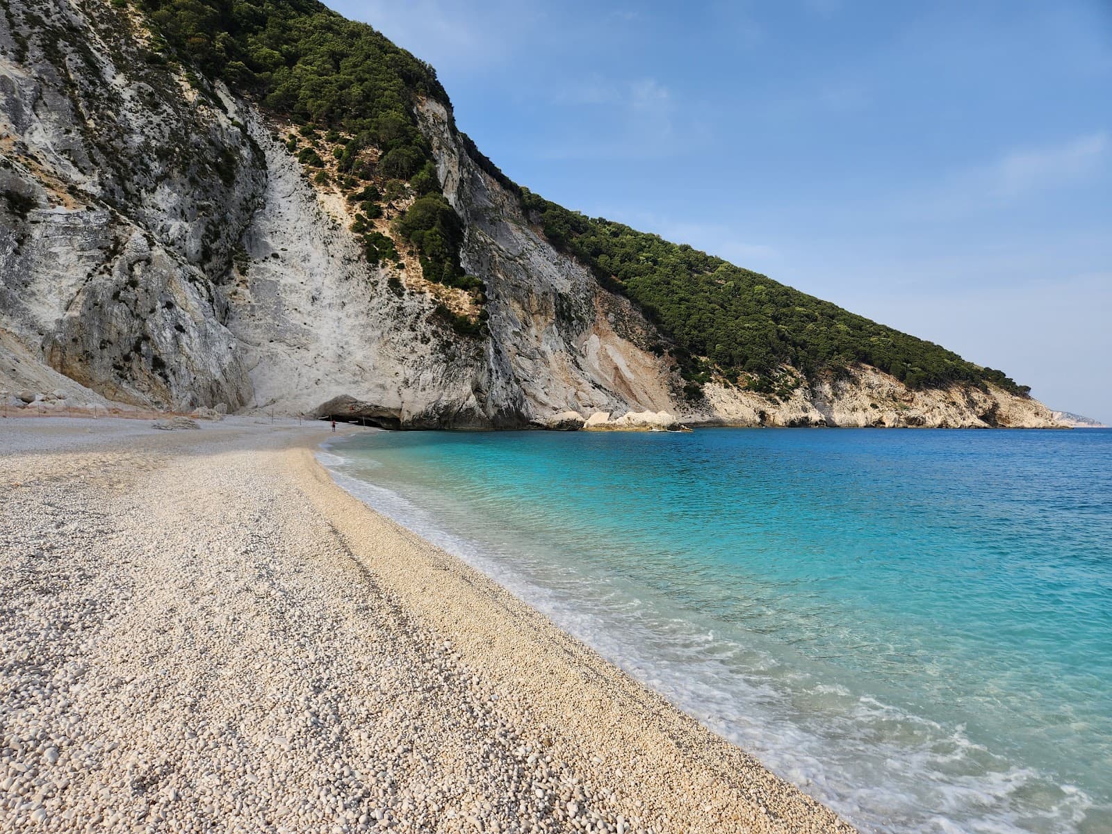 Myrtos Beach, a closer look