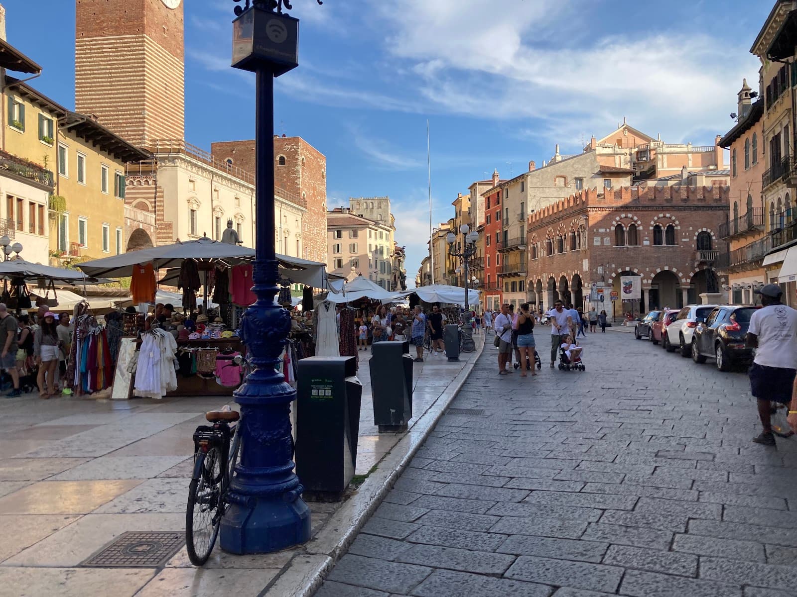Piazza delle Erbe, a closer look