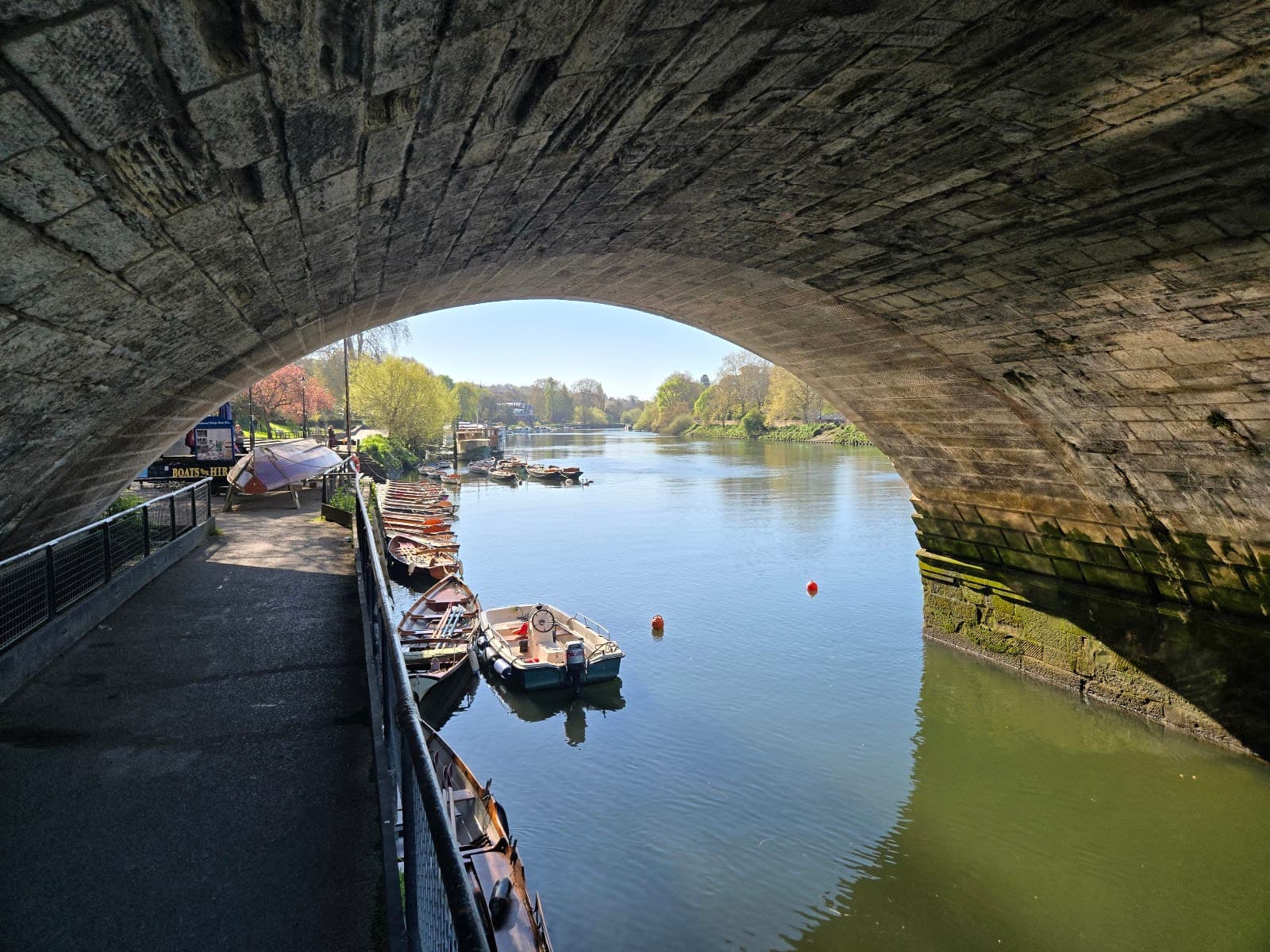 Richmond Bridge, da vicino