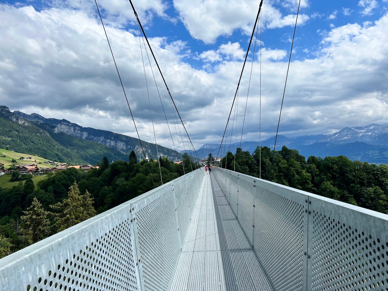 Sigriswil Panorama Bridge, de plus près