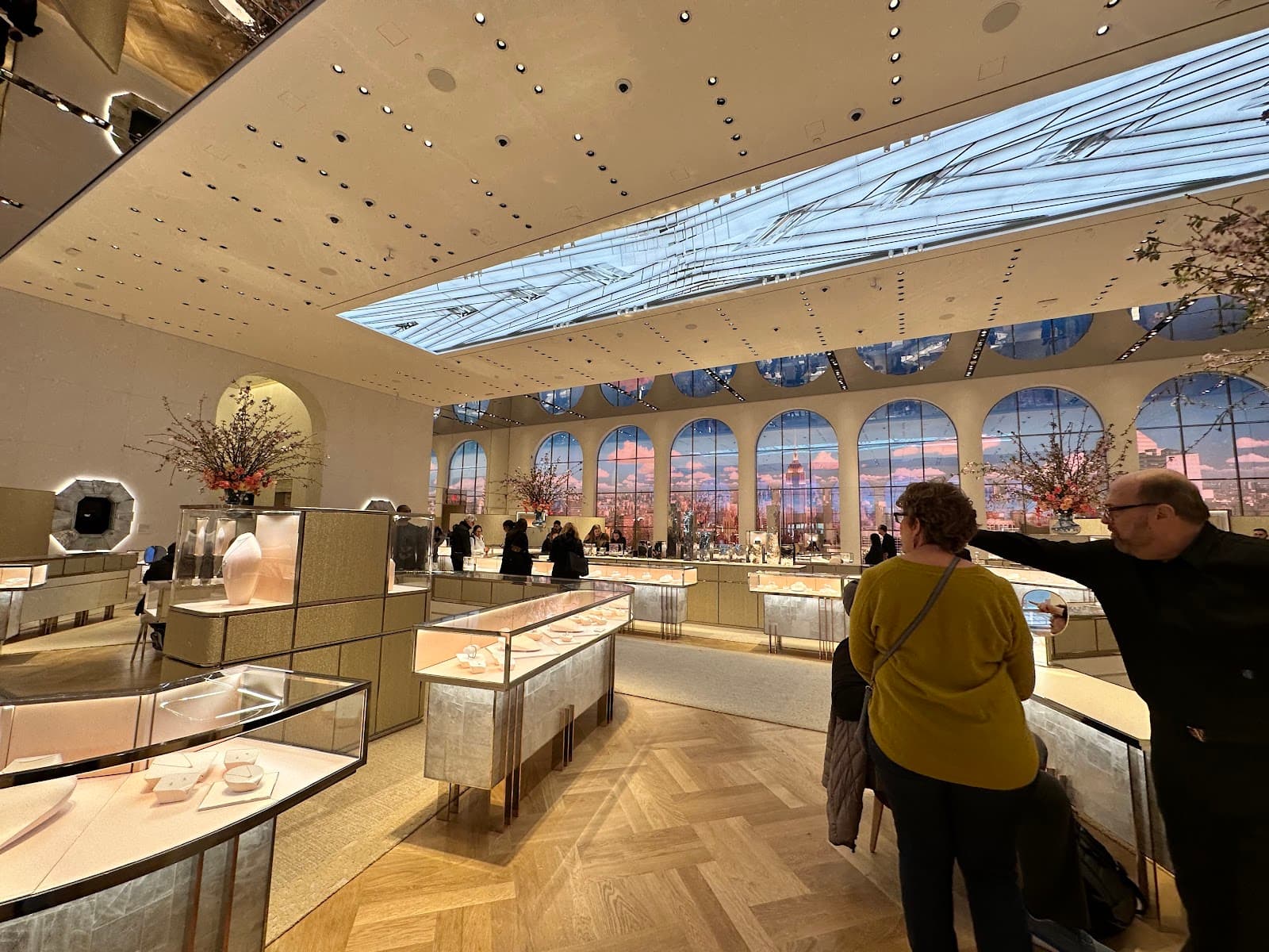 Tiffany & Co Fifth Avenue, de cerca