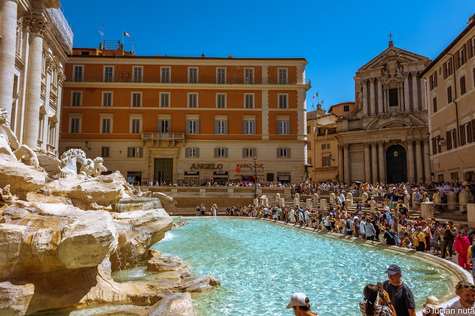 Trevi Fountain, a closer look